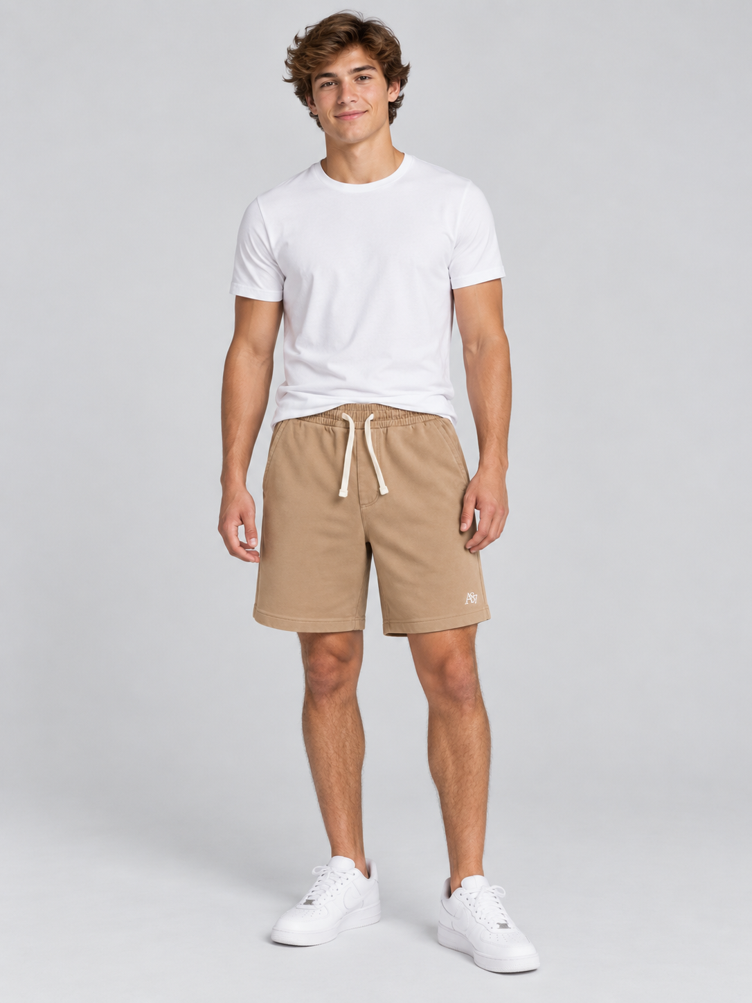 Bermuda Para Hombre Aero Bc Shorts Cuban Sand 4238
