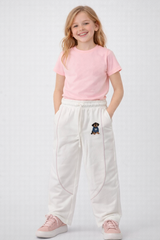 Pantalón Kids Aero G Fleece Pants Birch Wide Leg 1165