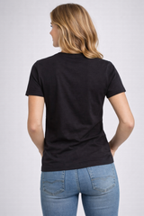 Camiseta para Mujer Aero Graphic Level 2 Dark Black 7063
