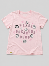 Camiseta de manga corta Kids Peanuts G SS Level 2 Graphics Pink Relax PEANUTS356
