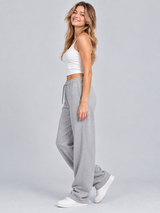 Pantalon para Mujer Aero Grirls Knit Pants Light Heather Grey 3772