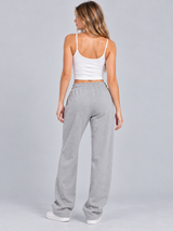 Pantalon para Mujer Aero Grirls Knit Pants Light Heather Grey 3772