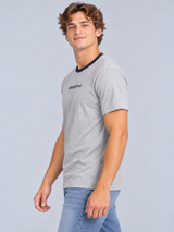 Camiseta Para Hombre Aero Level 2 Graphic Tees Light Heather 4157