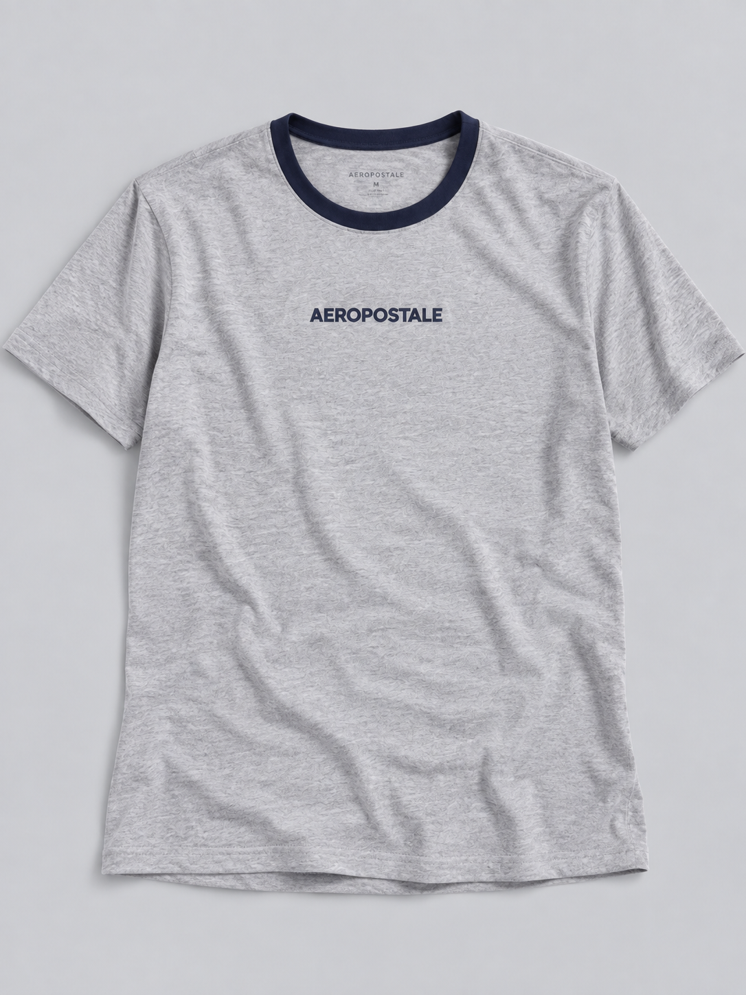 Camiseta Para Hombre Aero Level 2 Graphic Tees Light Heather 4157