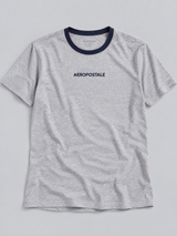 Camiseta Para Hombre Aero Level 2 Graphic Tees Light Heather 4157