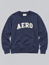 Buzo Para Mujer Aero Girls Fleece Crew Cadet Navy 4176