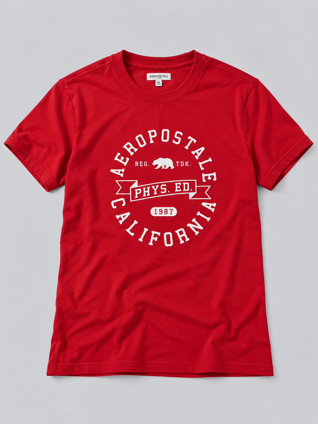 Camiseta Para Hombre Aero Level 2 Graphic Tees True Red 6249