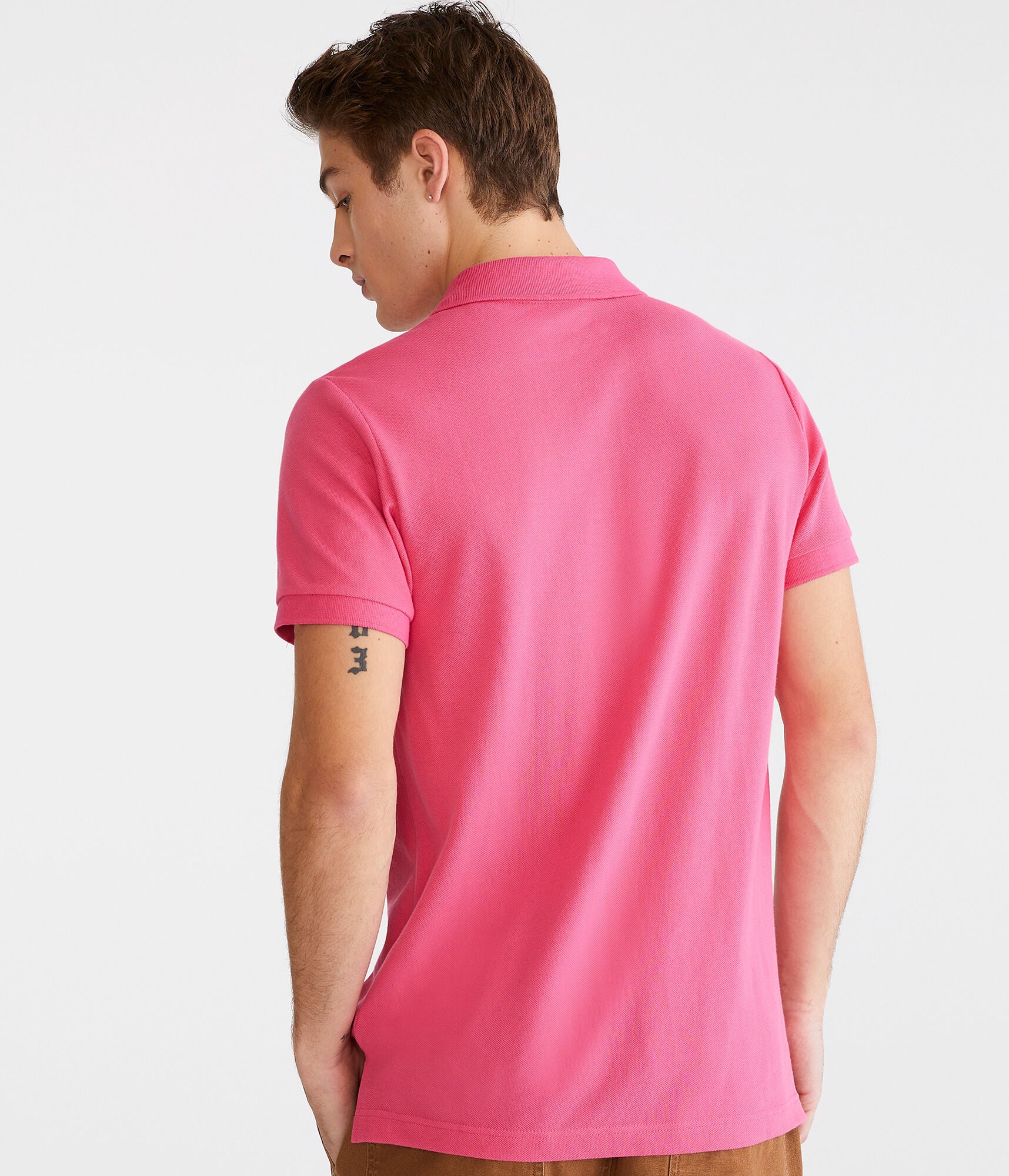 Camiseta Polo Para Hombre Guys Ss Solid Polo Aero Guys Ss Solid Polo Wild Rose Wild Rose 7907