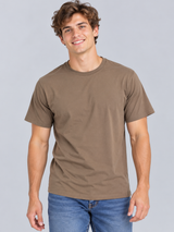 Camiseta Básica Para Hombre Aero Bc Ss Knits Hot Chocolate 5961