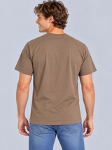 Camiseta Básica Para Hombre Aero Bc Ss Knits Hot Chocolate 5961