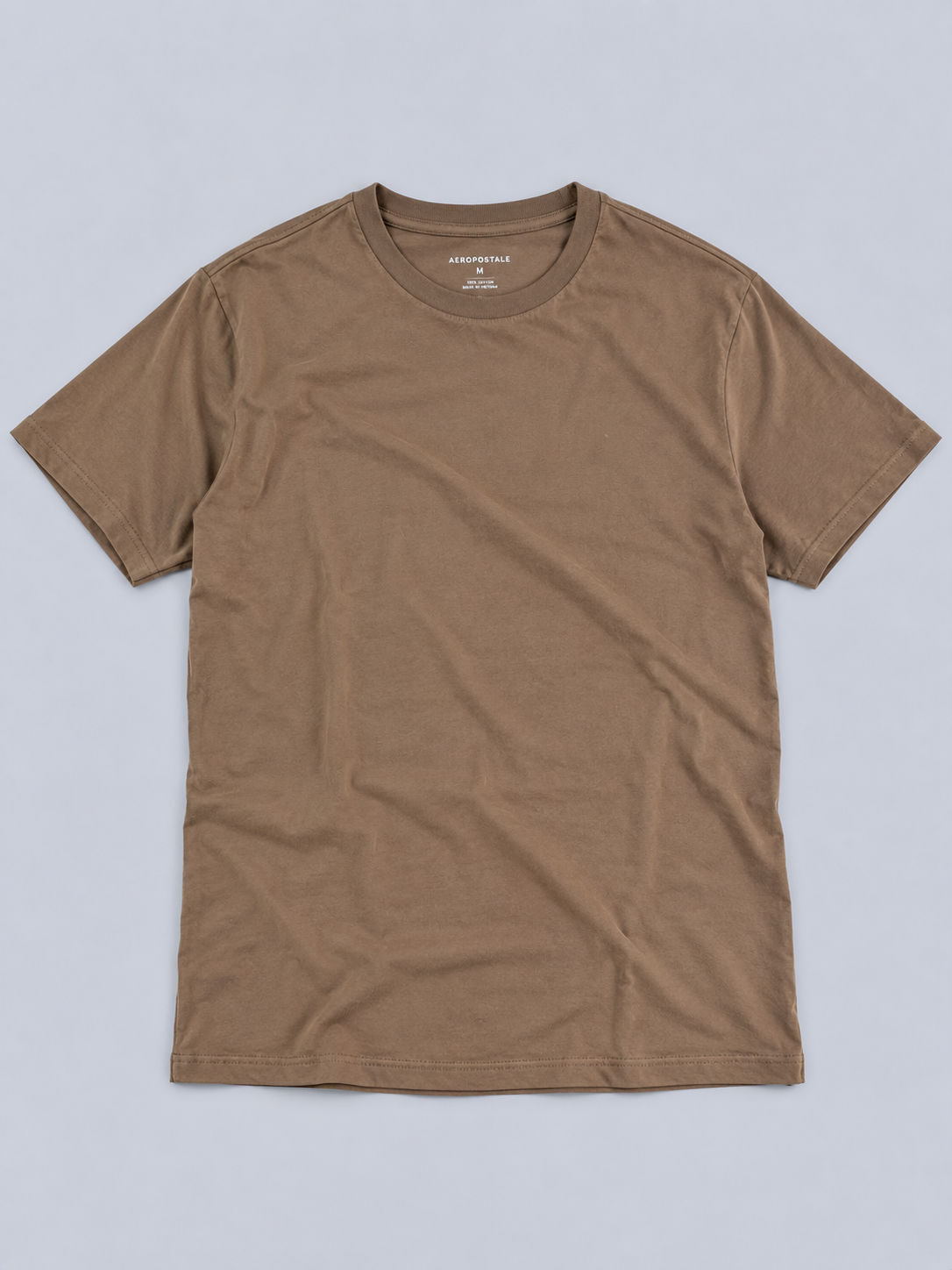 Camiseta Básica Para Hombre Aero Bc Ss Knits Hot Chocolate 5961