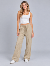 Jogger Para Mujer Aero Bc Woven Pants Egret 9839