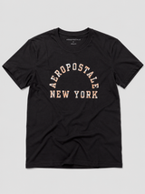 Camiseta Para Hombre Aero Level 1 Graphic Tees Dark Black 6212