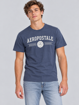Camiseta Para Hombre Aero Level 1 Graphic Tees Cadet Navy 6206