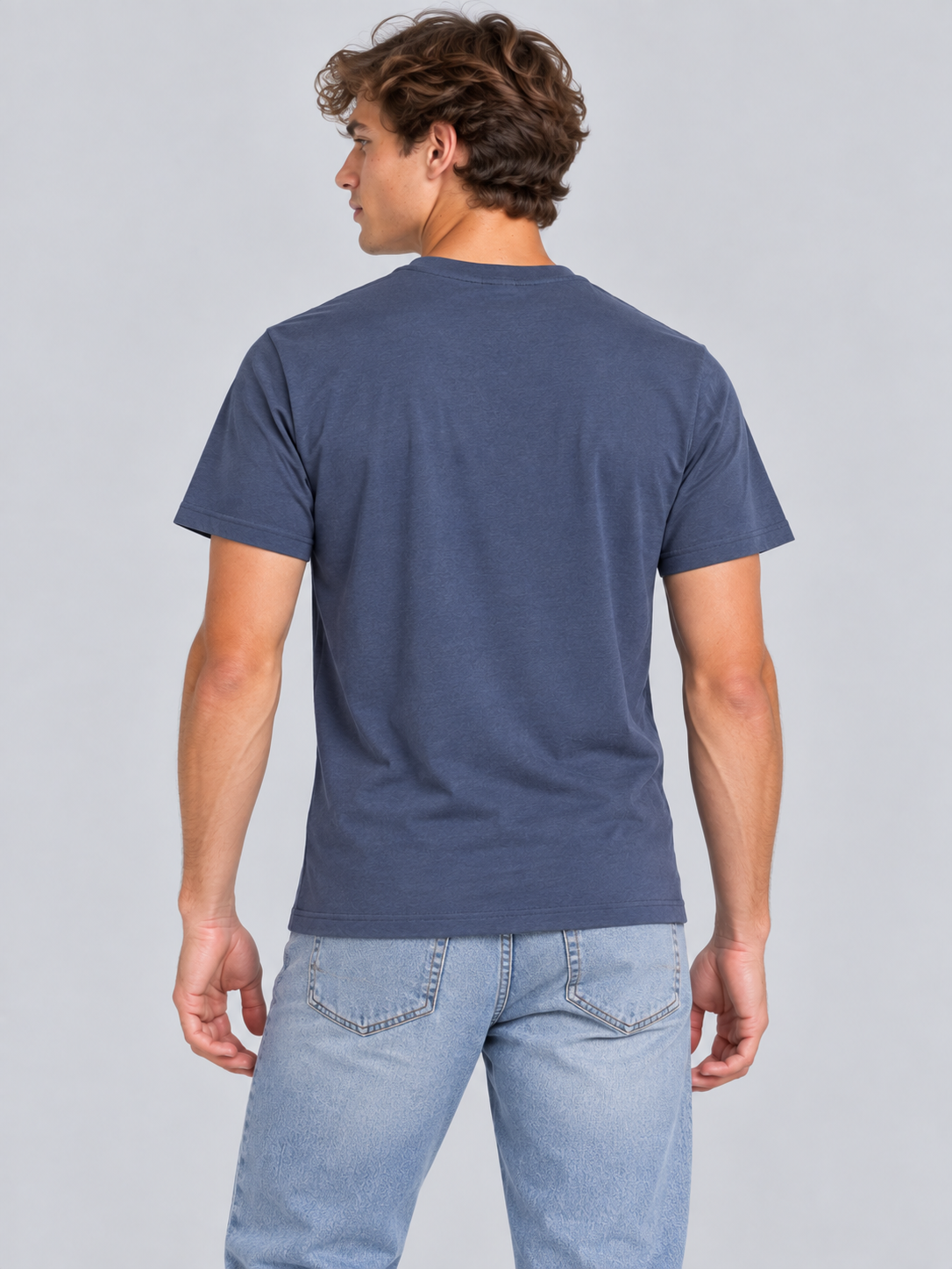 Camiseta Para Hombre Aero Level 1 Graphic Tees Cadet Navy 6206