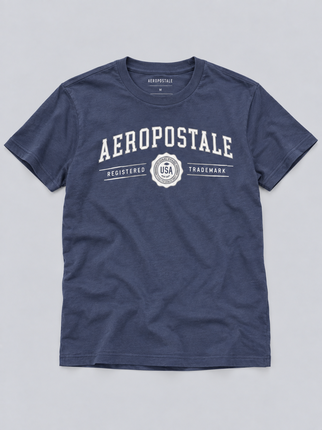 Camiseta Para Hombre Aero Level 1 Graphic Tees Cadet Navy 6206