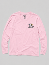 Camiseta de manga larga Kids Aero G LS Level 2 Graphics Flamingo Pink PEANUTS291