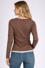 Buzo Para Mujer Aero Girls LS Fashion Top Hot Chocolate 2291
