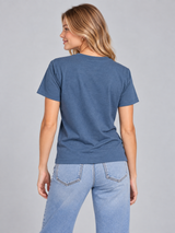 Camiseta Para Mujer Aero Graphic Level 1 Celestial 7129