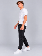 Jogger Para Hombre Aero Guys Fleece Pants Dark Black 1720