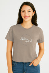 Camiseta Para Mujer Aero Graphic Level 2 Baked Clay 6783