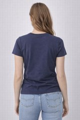 Camiseta para Mujer Aero Graphic Level 2 Cadet Navy 6783