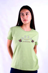 Camiseta Para Mujer Aero Graphic Level 2 Green Turquoise 6863