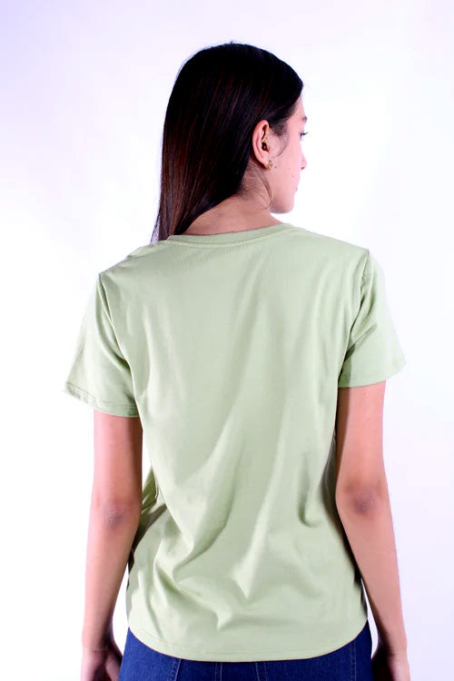 Camiseta Para Mujer Aero Graphic Level 2 Green Turquoise 6863