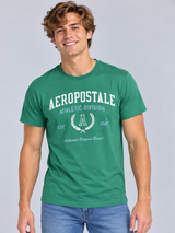 Camiseta Para Hombre  Aero Level 1 Graphic Tees Green 6125