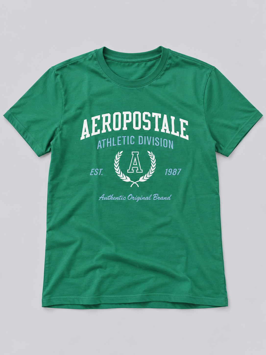 Camiseta Para Hombre  Aero Level 1 Graphic Tees Green 6125