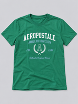Camiseta Para Hombre  Aero Level 1 Graphic Tees Green 6125