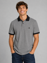 Camiseta Polo Aero Guys SS Novelty Polo Charcoal Heather Grey 2180
