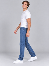Jean Para Hombre Aero Guys Core Denim Medium Wash 6001