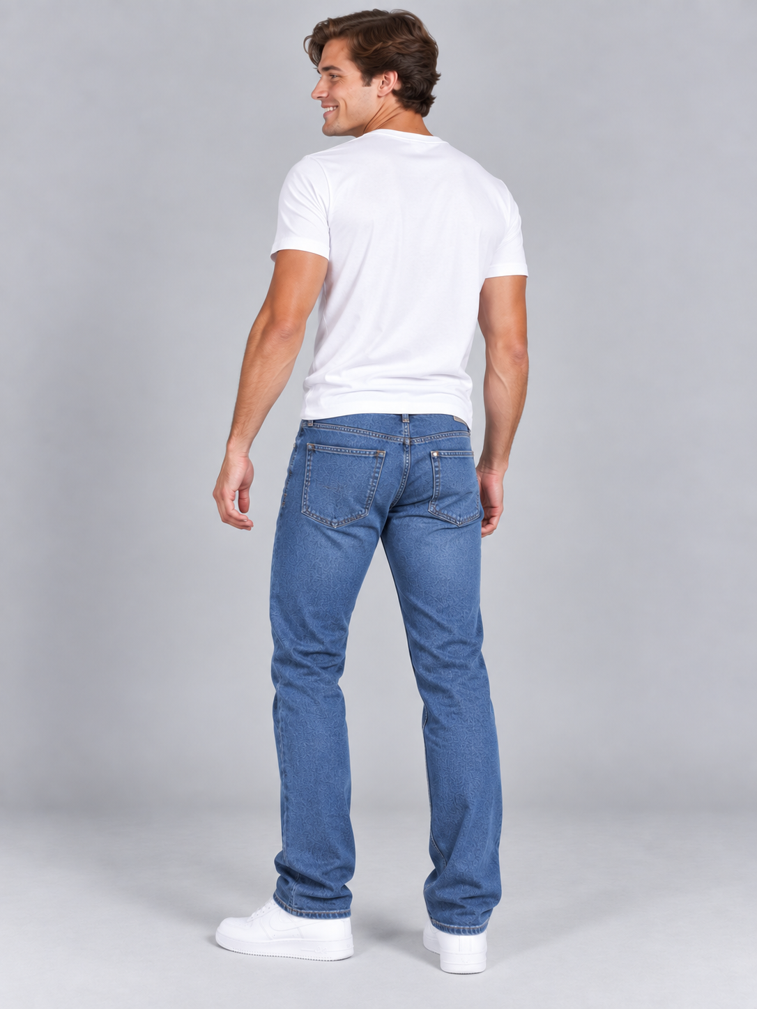 Jean Para Hombre Aero Guys Core Denim Medium Wash 6001