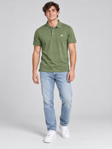 Camiseta Polo Aero  Guys Ss Solid Polo Olivine 7907