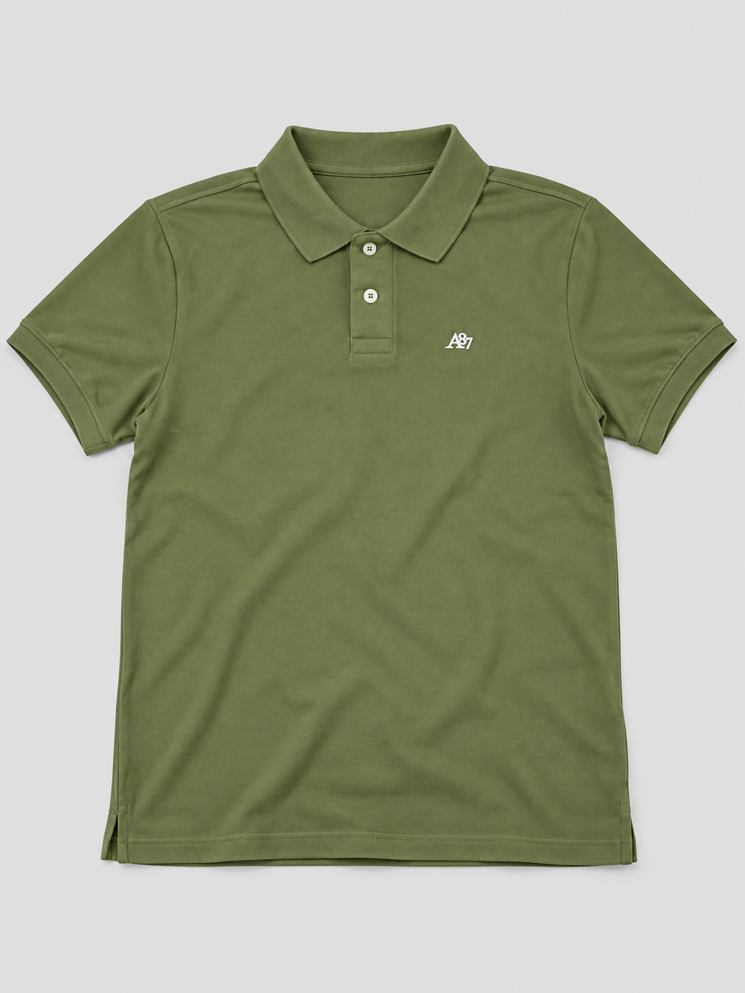 Camiseta Polo Aero  Guys Ss Solid Polo Olivine 7907