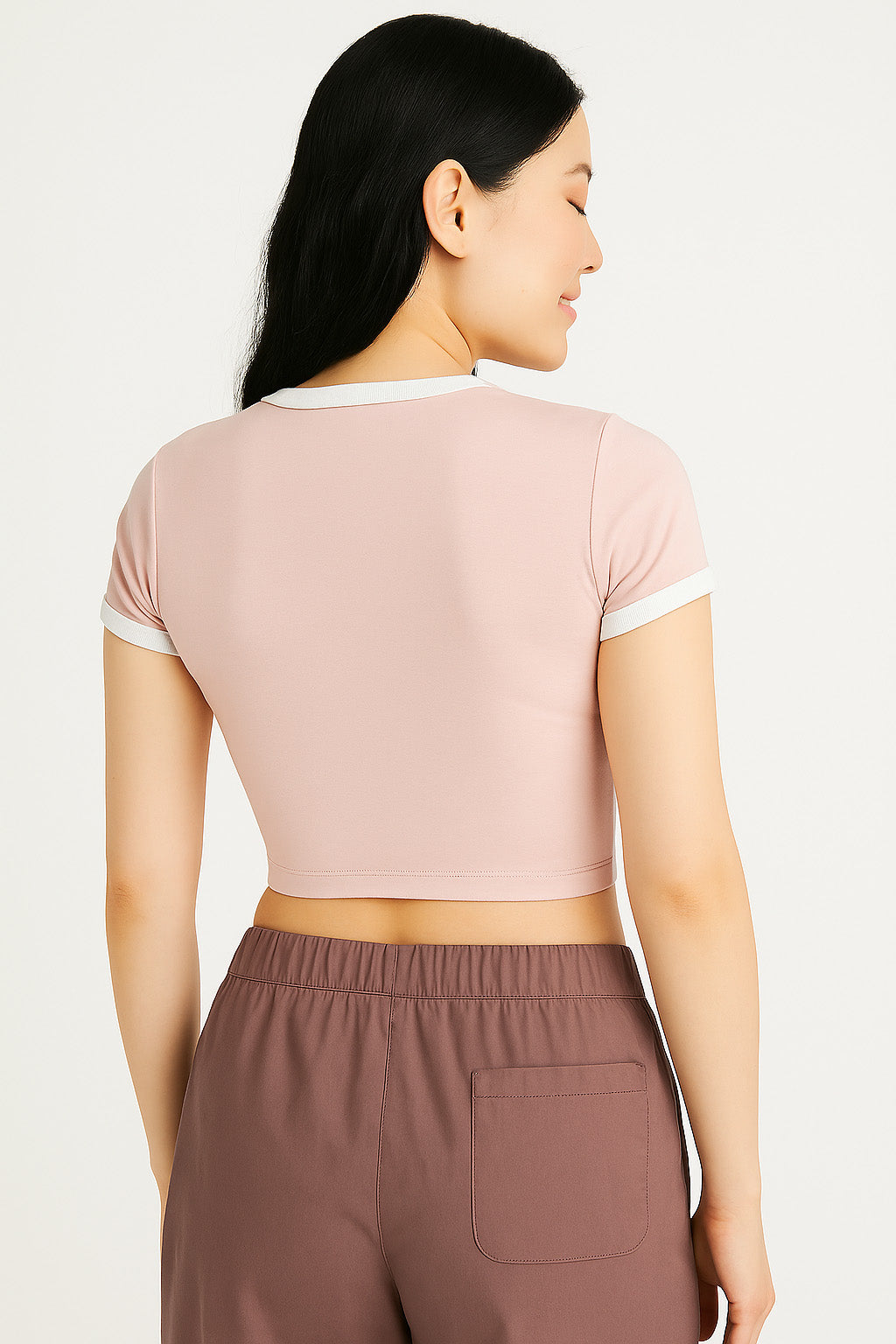 Camiseta Para Mujer Aero Graphic Level 2 Silver Pink 6994