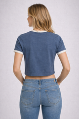Camiseta para Mujer Aero Girls SS Fashion Graphics Celestial 1308