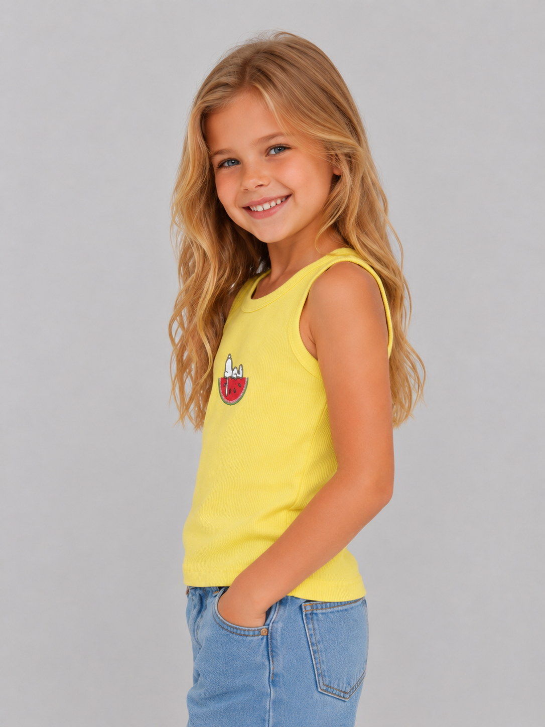 Camiseta sin manga Kids Aero Kids G Fashion Bare Sunlight PEANUTS 275
