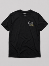 Camiseta para Hombre Peanuts Guys Fashion Graphics Dark Black PEANUTS346