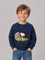 Buzo de manga larga Aero Boys Veneer Fleece Legion Blue PEANUTS301