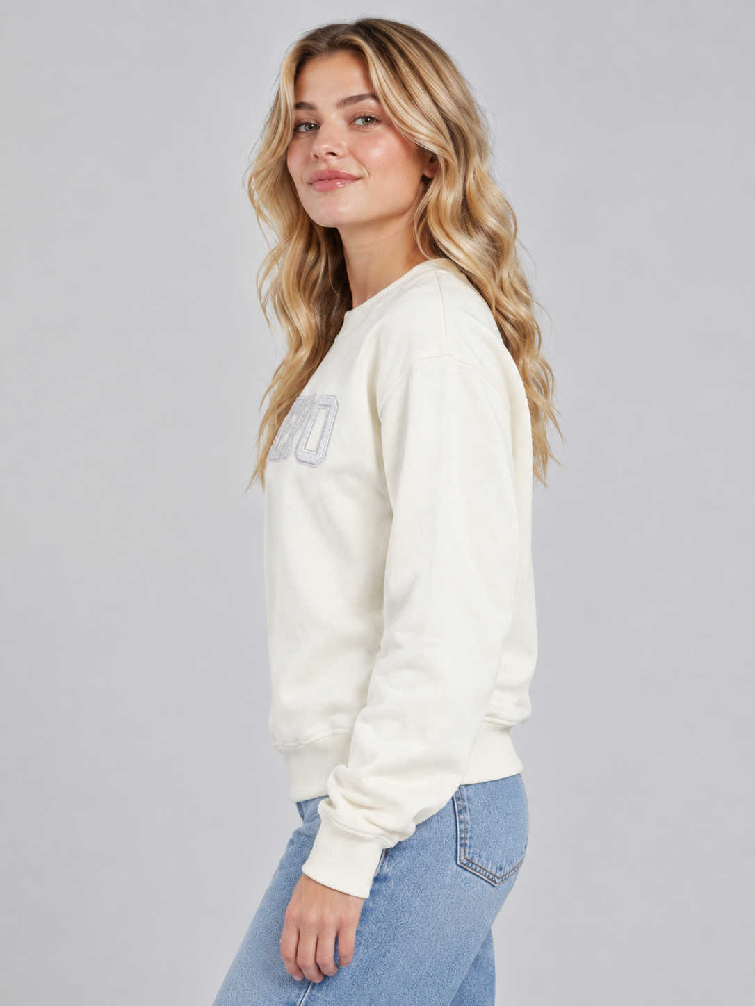 Buzo Para Mujer Aero Girls Fleece Crew Birch 4177