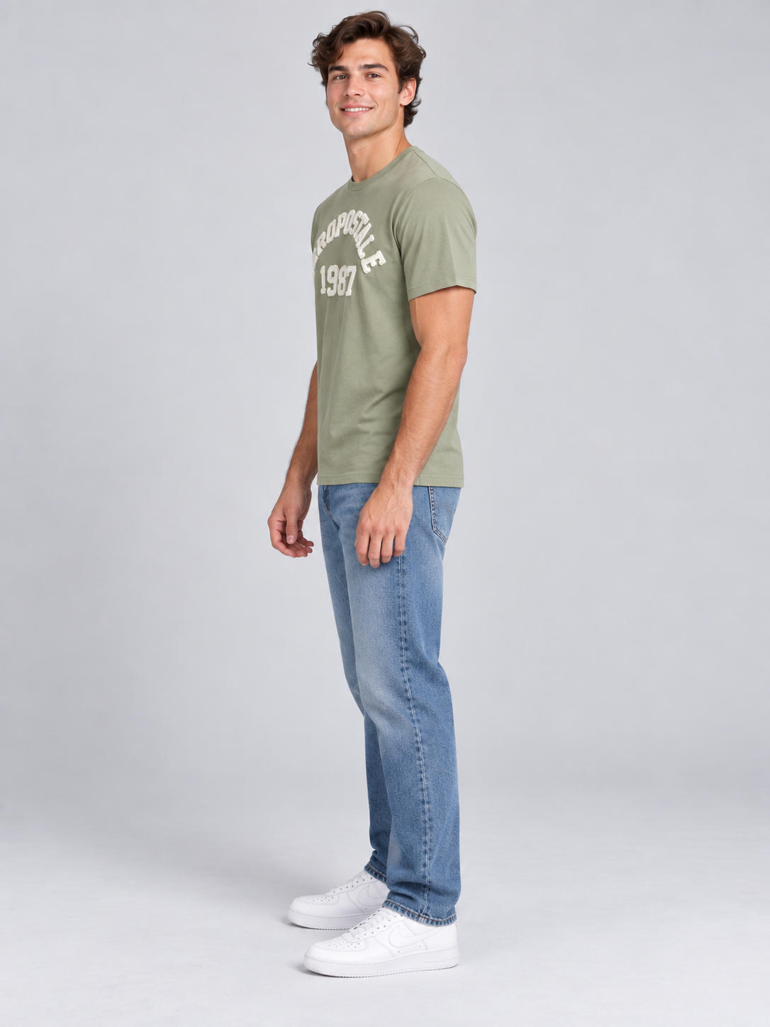 Camiseta Para Hombre Aero Level 2 Graphic Tessurf Spray 6223