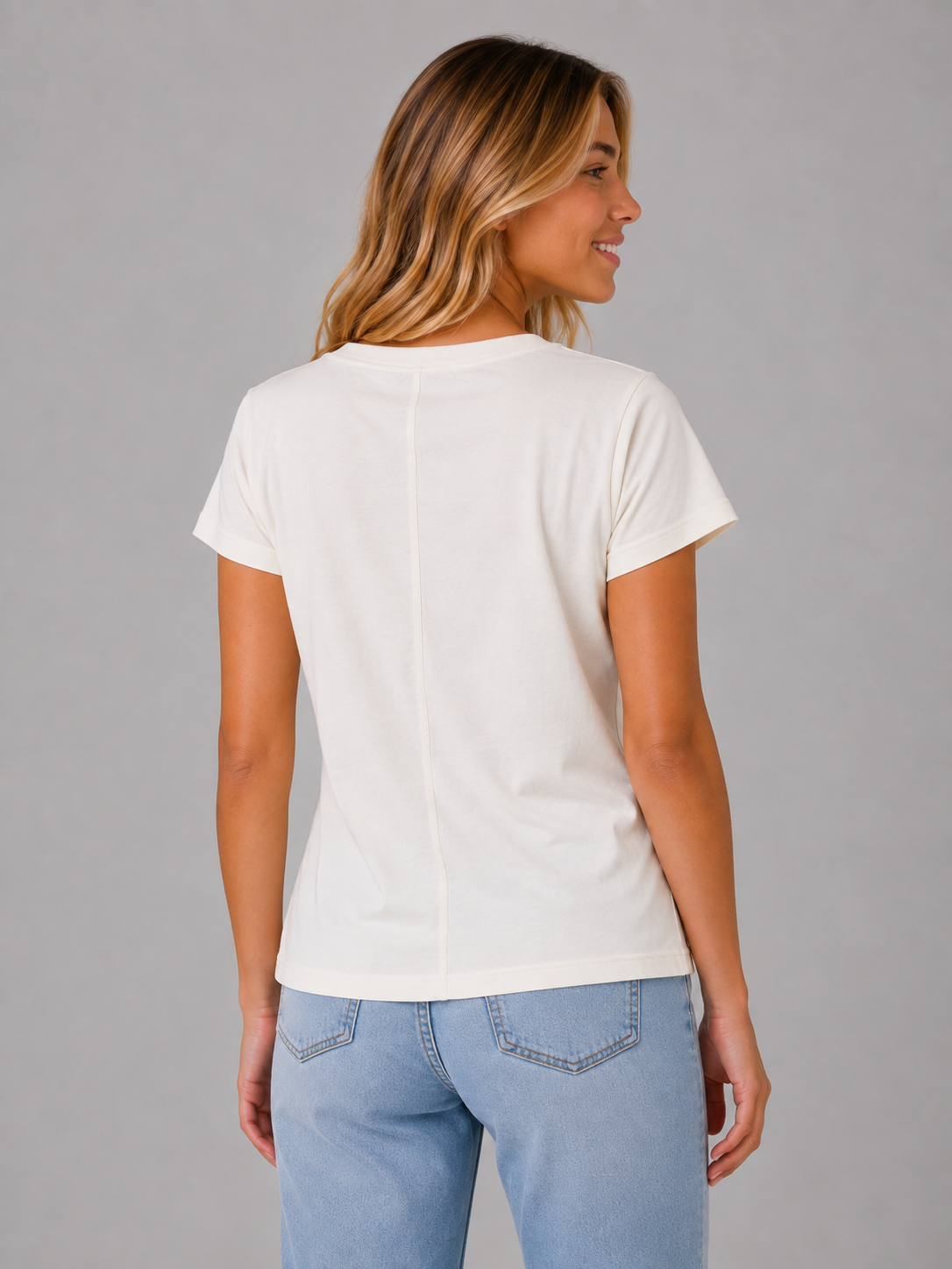 Camiseta Para Mujer Aero Girls Solid SS Birch 6505