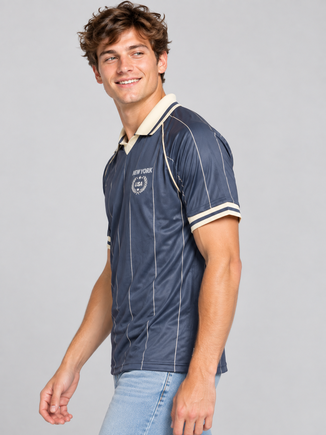 Camiseta Polo Para Hombre Aero Guys SS Novelty Polo Cadet Navy 3750