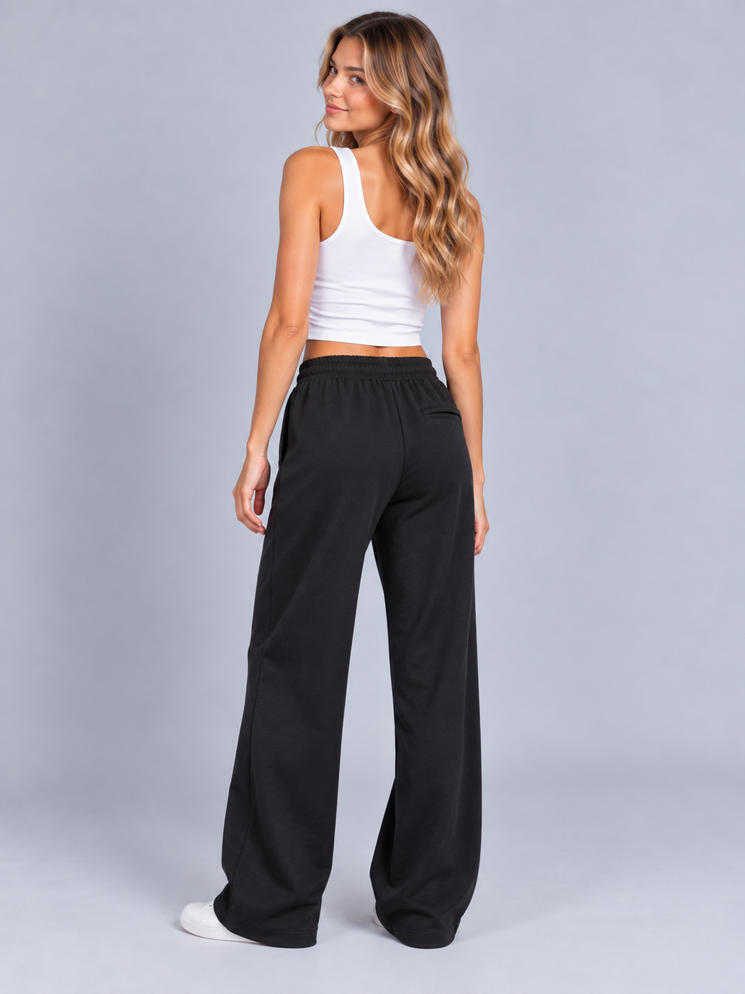 Pantalon para Mujer Aero Girls Knit Pants Dark Black 3772