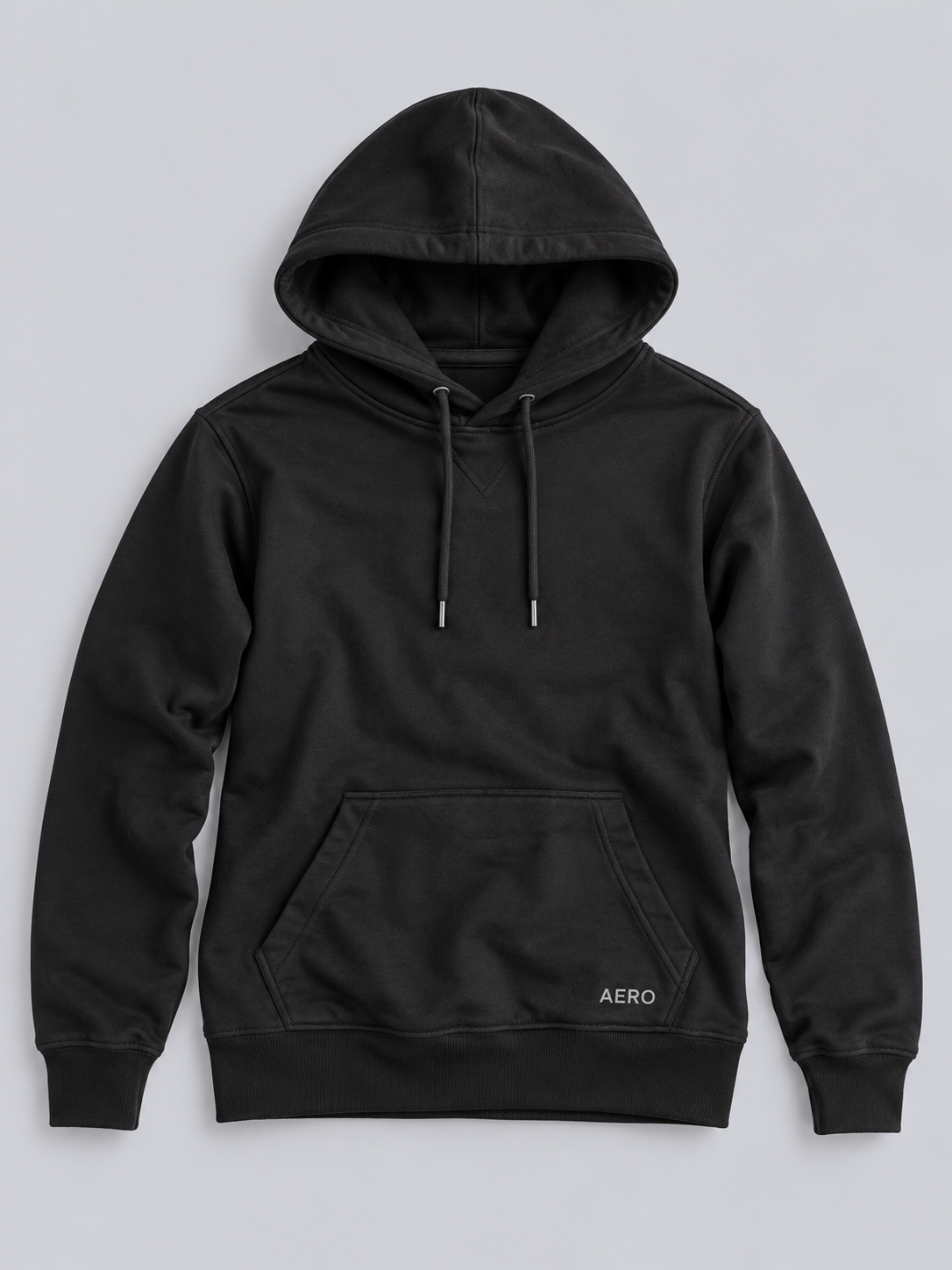Buzo Para Hombre Aero Guys Popover Hoodies Dark Black 1743