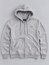 Buzo Para Hombre Aero Guys Full Zip Hoodies Light Heather Grey  5018