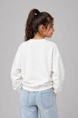 Buzo de manga larga Kids Aero G Fashion Fleece Birch Oversize 1154