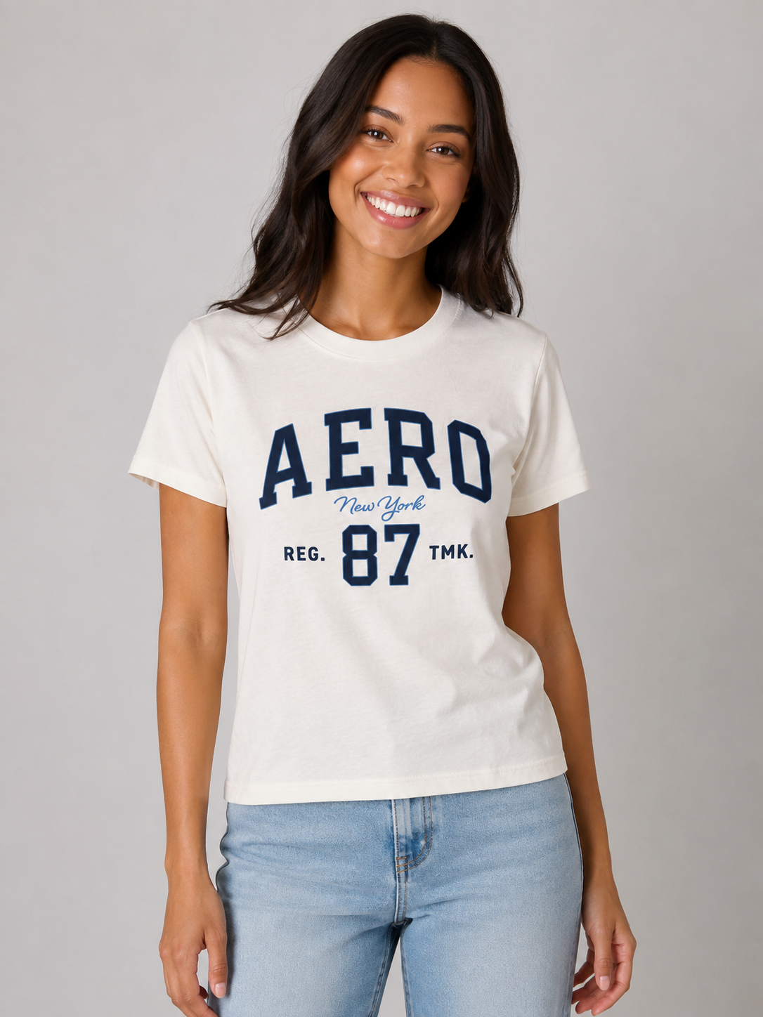 Camiseta Para Mujer Aero Graphic Level 1 Birch 5837